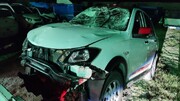 مصدومیت ۱۲ نفر درپی تصادف خونین «کوئیک» با دسته عزاداری در خشکبیجار گیلان