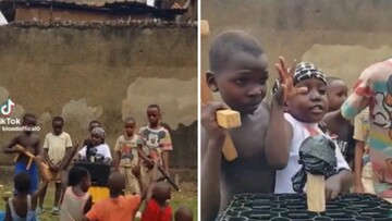 بازسازی جالب لحظه ترور ترامپ توسط کودکان آفریقایی + فیلم