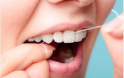 مراحل درست استفاده از نخ دندان