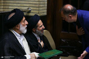 عکس پربازدید از برادر رهبر انقلاب در کنار امام جمعه تهران