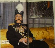 عکس دیده نشده از ناصر ملک‌مطیعی، جمشید مشایخی و زری خوشکام در کاخ گلستان