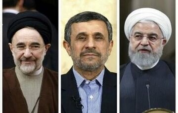 احمدی نژاد و خاتمی در مراسم تنفیذ پزشکیان حاضر می شوند؟