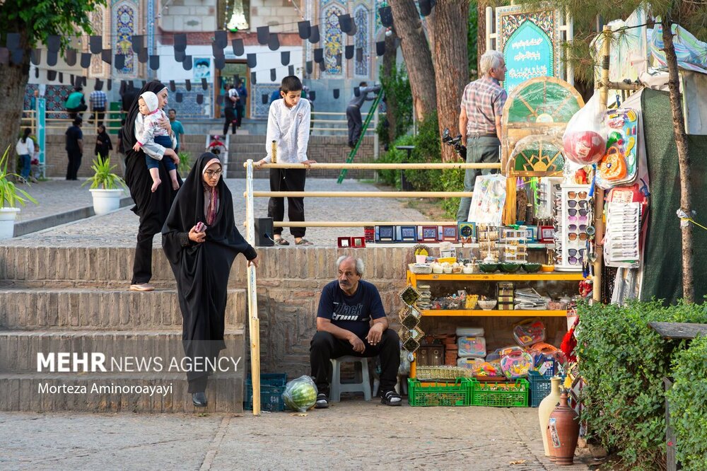 عکس های تماشایی از قدمگاه نیشابور + گزارش تصویری