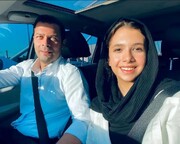 عاشقانه‌های خانم و آقای بازیگر / ذوق پژمان بازغی کنار دخترش + عکس جدید