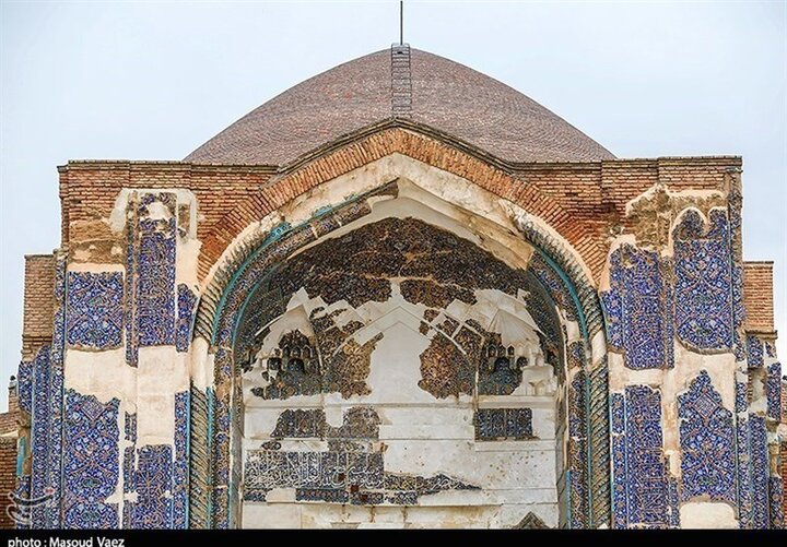 شکوه تاریخ و هنر در مسجد کبود تبریز شکوه تاریخ و هنر در مسجد کبود تبریز