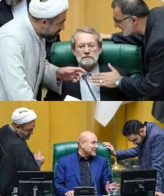 لاریجانی و قالیباف