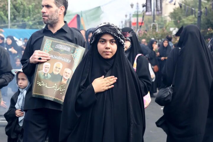 راهپیمایی جاماندگان اربعین در تهران برگزار شد