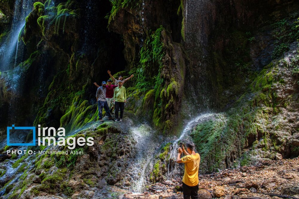 آبشار «بهشت باران» گرگان کجاست؟ + تصاویر دیدنی