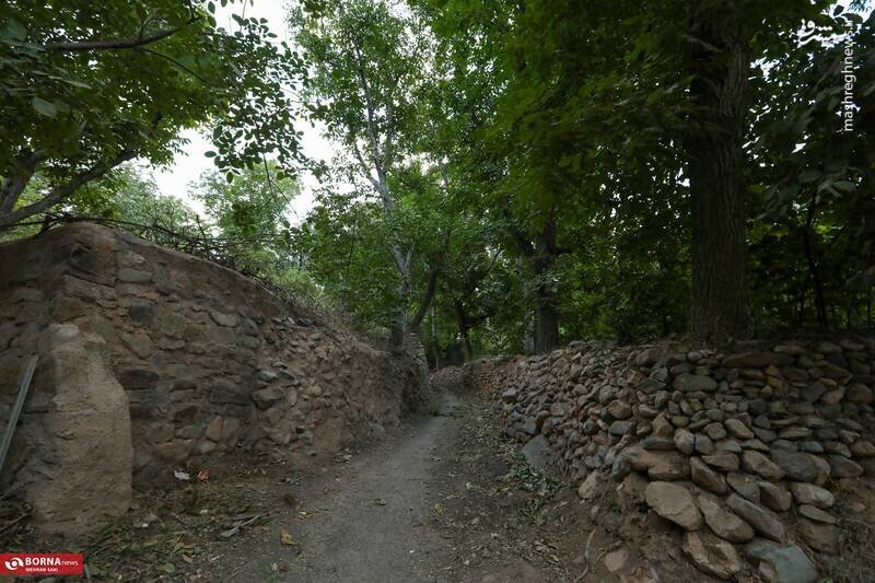 تصاویر باورنکردنی از روستای وشتکان دلیجان