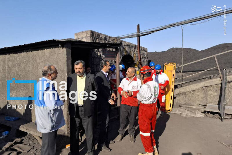 حادثه هولناک در معدن طبس + تصاویر