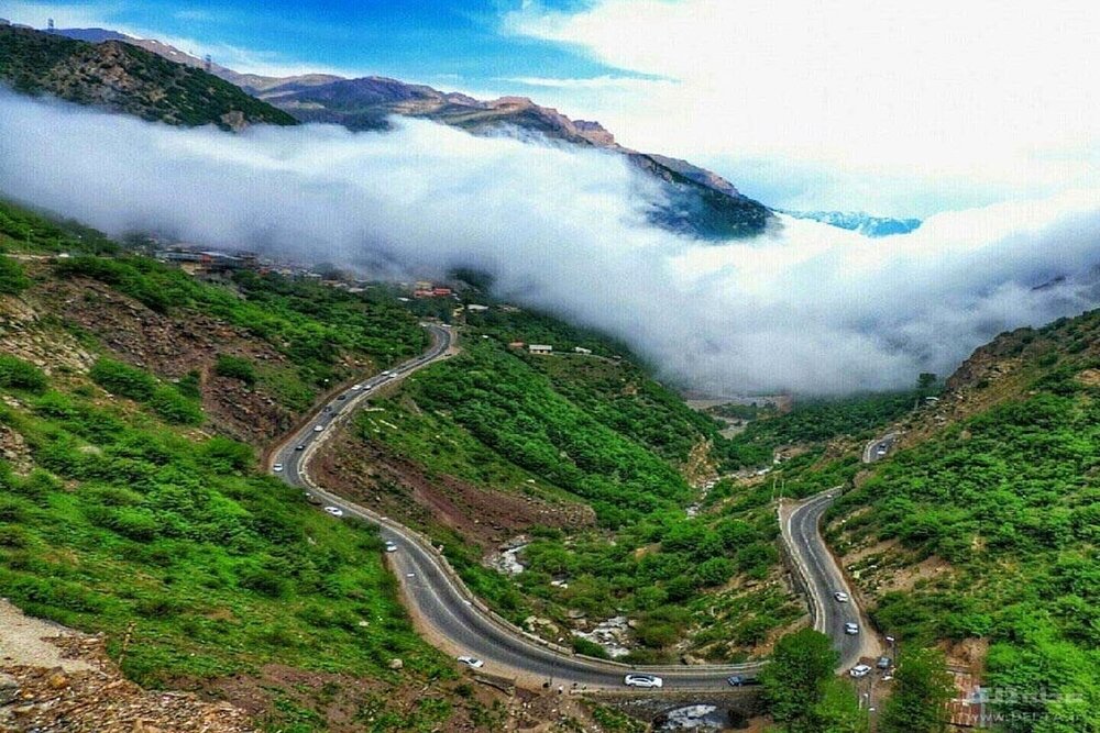 (تصاویر) زیباترین جاده‌های پاییزی ایران برای عاشقان رانندگی، جاده و سفر