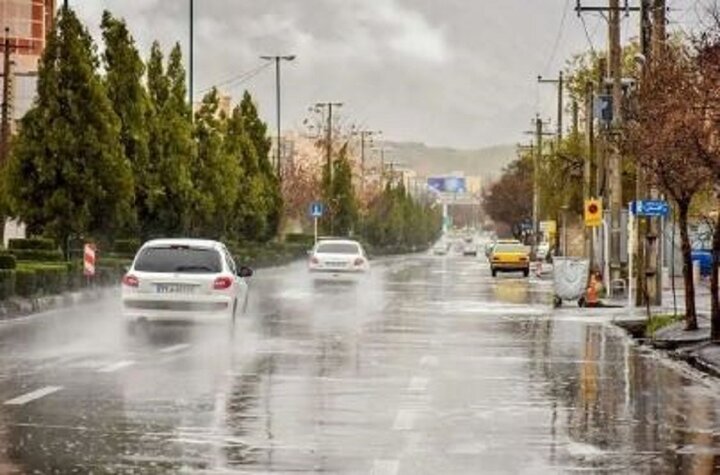 وقوع باد و باران در اکثر نقاط کشور