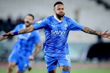 حضور نیمار در دیدار الهلال با  استقلال