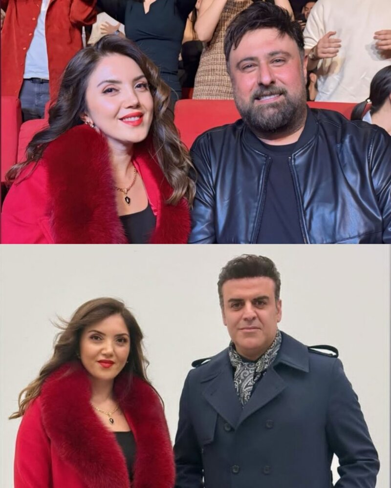 عایشهگل در کنسرت فرزاد فرزین در کنار بهرنگ علوی و محمد علیزاده