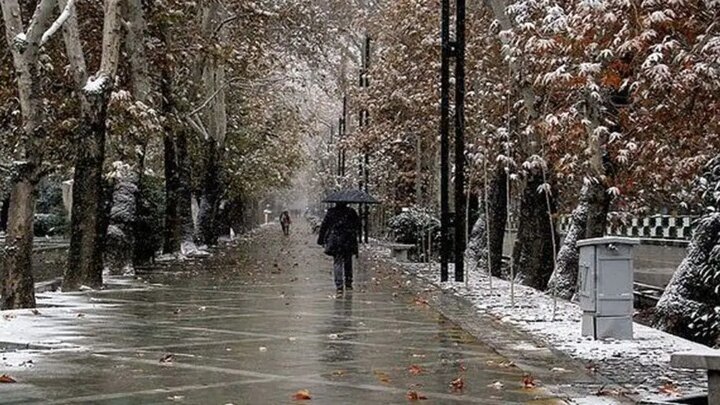 گزارش هواشناسی کشور تا آخر دی ماه /  بارش باران تمام ایران را در بر می گیرد