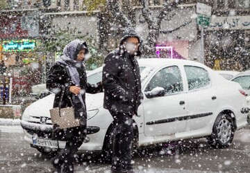 گزارش هواشناسی/ بارش برف و باران در بیش از ۹۳ درصد استان‌ها