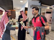 اولین عکس از لحظه ورود کاروان پرسپولیس به ریاض