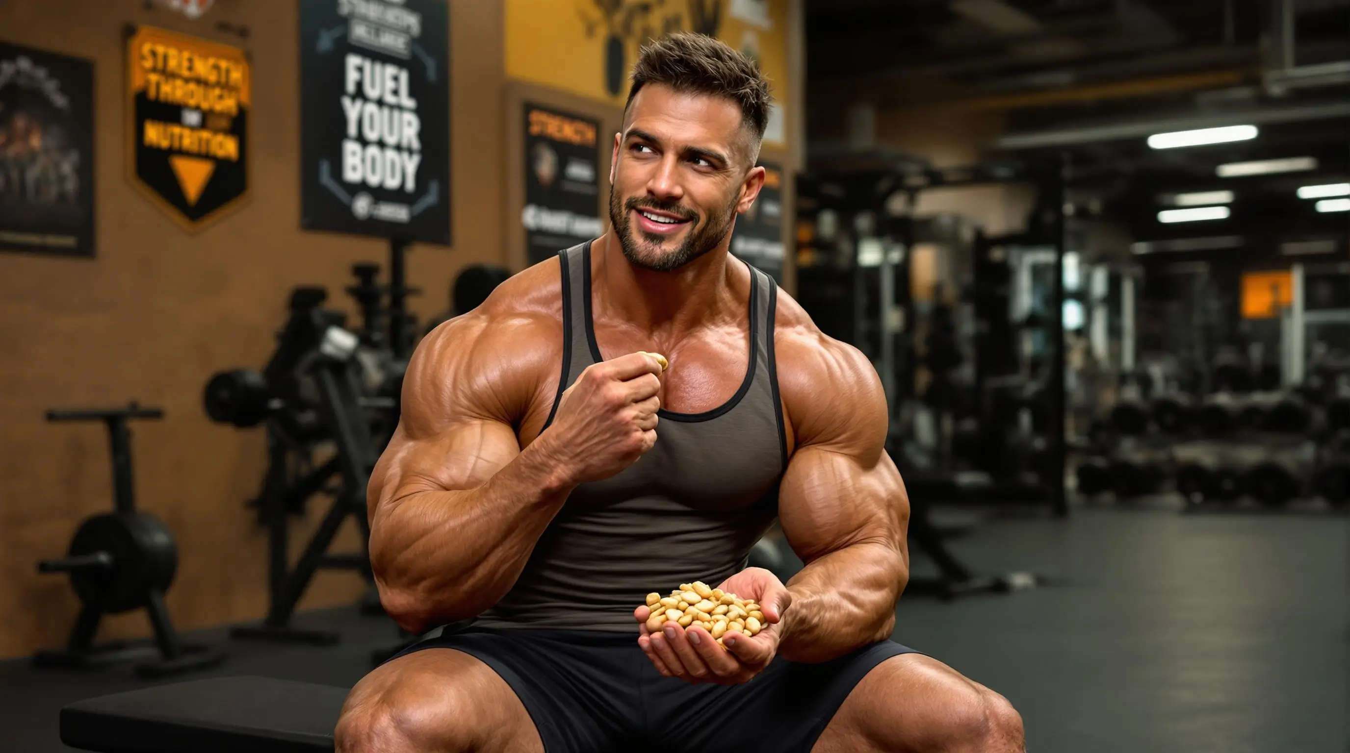 بهترین زمان مصرف آجیل در بدنسازی