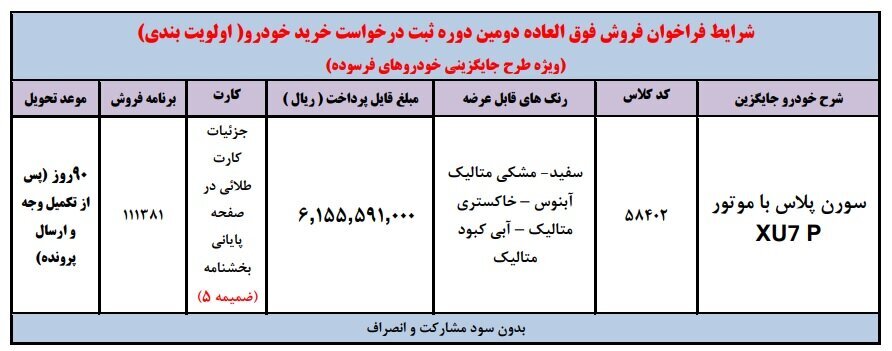  فروش فوق العاده ایران خودرو 17 بهمن