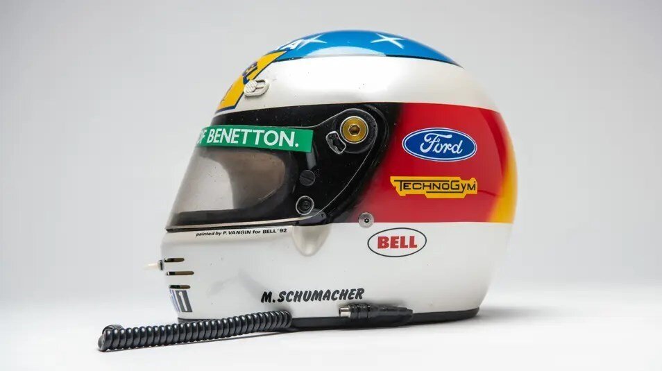 فروش کلاه ایمنی شوماخر با قیمت نجومی