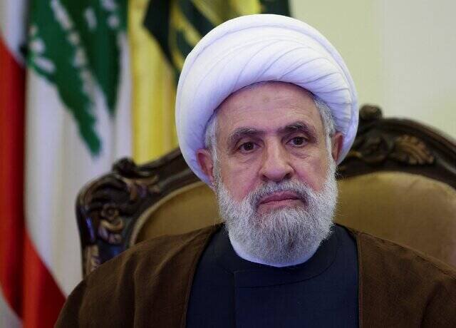 نعیم قاسم: در برابر پروژه کوچ اجباری ترامپ میایستیم نعیم قاسم: در برابر پروژه کوچ اجباری ترامپ میایستیم