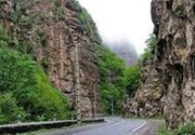یک طرفه شدن جاده چالوس