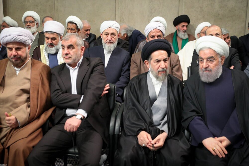 عکس جدید از حسن روحانی در بیت رهبری/ امام جمعه تهران و نیکزاد هم بودند