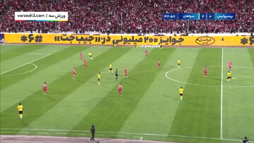 خلاصه دیدار پرسپولیس ۰ - ۲ سپاهان؛ نمایش ضعیف سرخپوشان + ویدئو