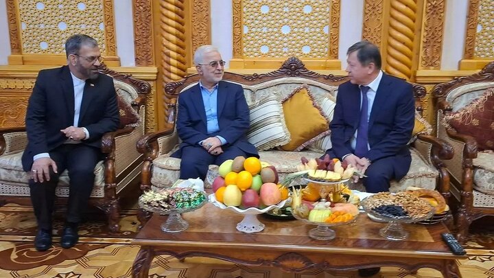 ورود وزیر کشور به جمهوری تاجیکستان