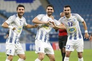 دیدار علی کریمی با مامه تیام / عکس