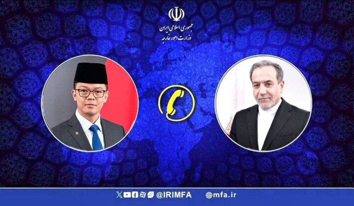 وزیران امور خارجه ایران و اندونزی تلفنی صحبت کردند
