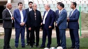 بازدید رییس جمهور از مرکز ملی فوتبال ایران