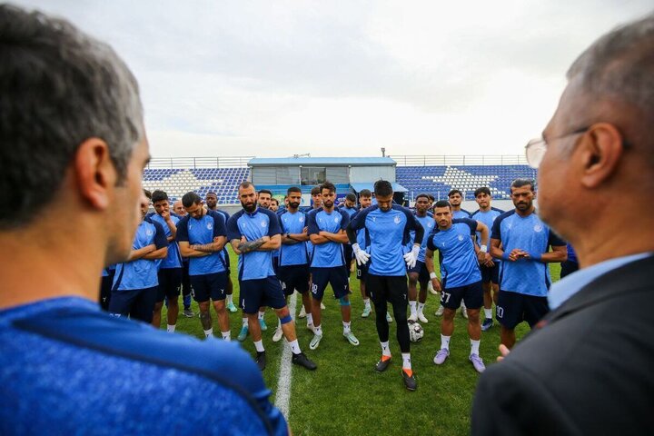 پوستر جالب استقلال برای دیدار با پیکان + تصویر