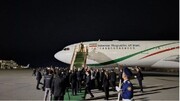 بازگشت رییس جمهور از باکو به تهران