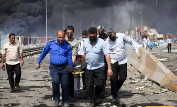 مرگ دلخراش زوج مشهدی در پی انفجار بندر شهید رجایی + فیلم