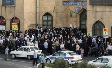 قفل شدن خیابان‌های تهران به خاطر کنکور
