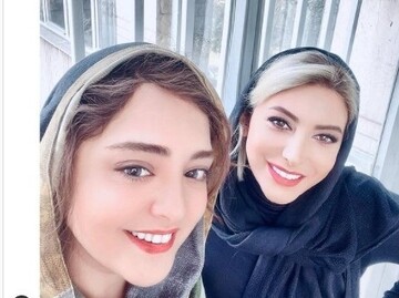 رفاقت صمیمی نرگس محمدی و فریبا نادری و عکس سلفی صمیمانه + عکس جدید