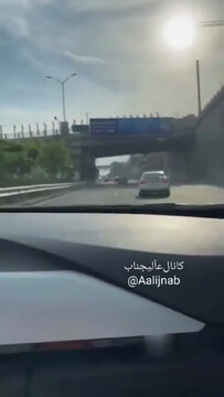 تصادف هولناک بی ام دبلیو با سمند/ راننده BMW فرار کرد + فیلم