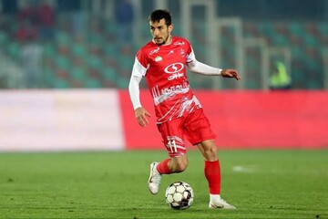لحظه به ثمر رسیدن گل اول پرسپولیس به خیبر توسط فرشاد احمدزاده + فیلم
