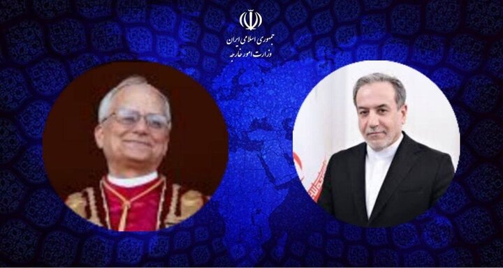 وزیر امور خارجه ایران: ما آماده هر نوع همفکری، هم‌افزایی و همکاری با واتیکان است