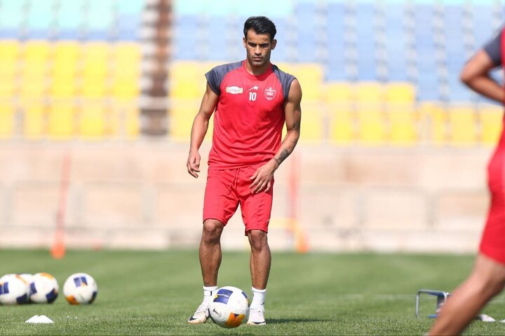 پیوستن مهاجم پرسپولیس به فولاد در انتهای فصل!