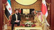 دیدار «الجولانی» با پادشاه بحرین در منامه