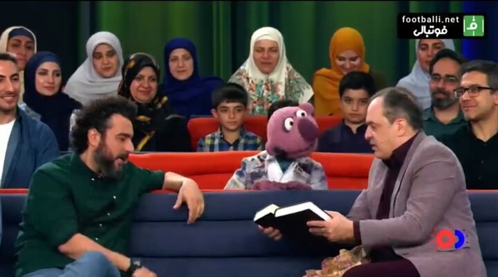 شوخی خنده‌دار جناب خان با کلمات قصار پیمان یوسفی + فیلم