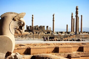 تصاویر حیرت‌انگیز از تخت‌ جمشید