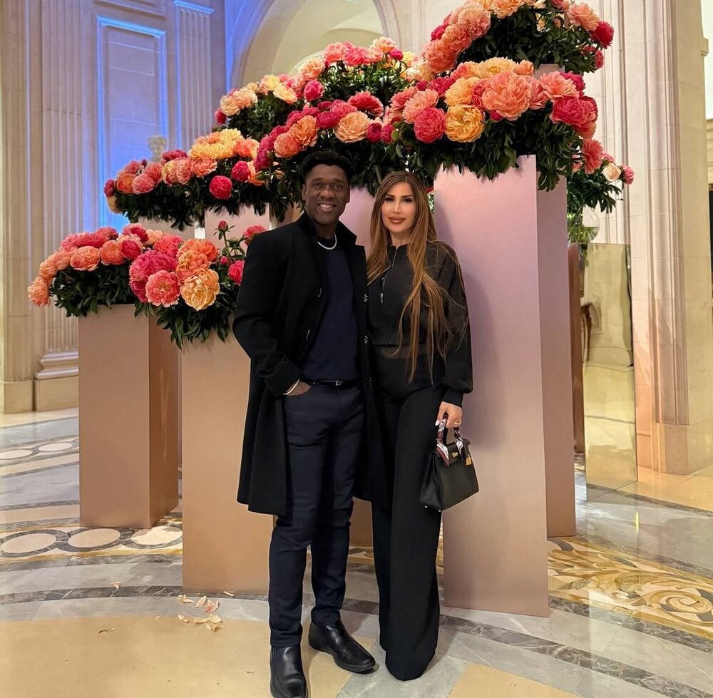 عکس | کلارنس سیدورف و همسر ایرانیاش در پاریس