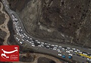 محورهای شمالی کشور درگیر ترافیک سنگین
