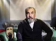 سیامک انصاری در کنار مژده لواسانی در جشن نفس