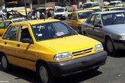 ویدئو هولناک از له شدن تاکسی پراید بین دو اتوبوس!