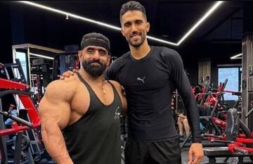 تمرین مشترک هادی چوپان و سیدحسین