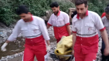 یک خانواده در رودخانه چالوس غرق شدند